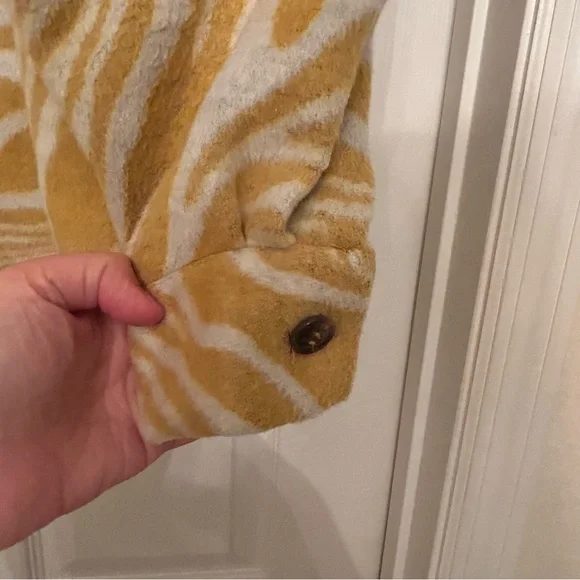 Anthropologie RAHI Zebra Shirt Jacket Size S - Picture 7 of 8